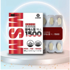 코오롱제약 프리미엄 MSM 맥스1500 [1,000mg*60정 /1개월분]
