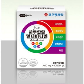 코오롱제약 올인원 하루한알 멀티비타민 [900mg x 60정(54g) /2개월분]