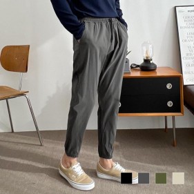 보이드 남자 스판 밴딩 조거 바지 SD-220989/ 블랙L 발송