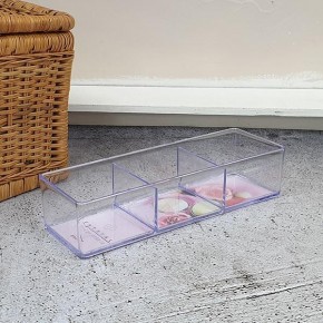 수납정리함 정리함 화장품정리대 생활용품 6호 창신 생활용품