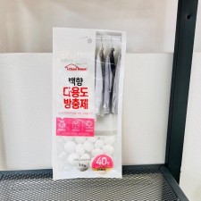방충제 나프탈렌 탈취제 좀약 생활용품 40정 한양 생활용품