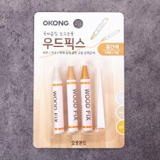 우드픽스 가구흠집 우드필러 보수용품 중간색 오공 생활용품