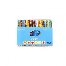 편한생활과일꽂이사각소300P 생활용품