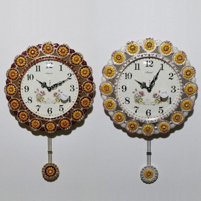 태양해바라기벽시계(신) (15) 홈인테리어